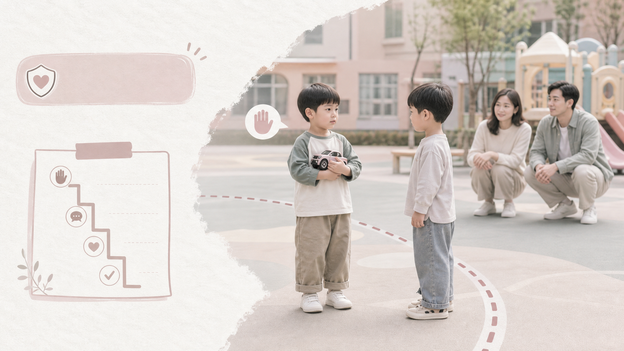 孩子总让步还道歉？3-6岁练会拒绝的4步话术
